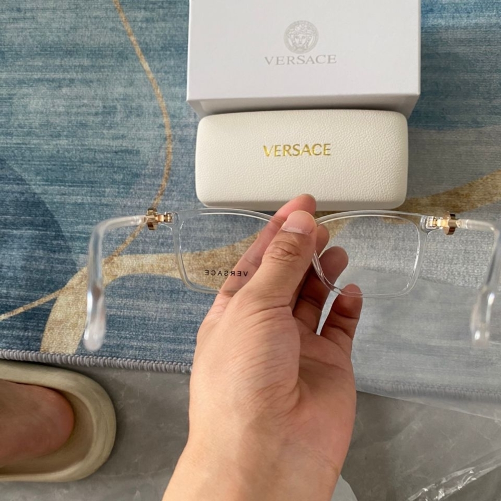 Versace Clear Eyeglasses